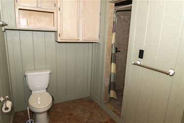 Bathroom 2 with a standing shower